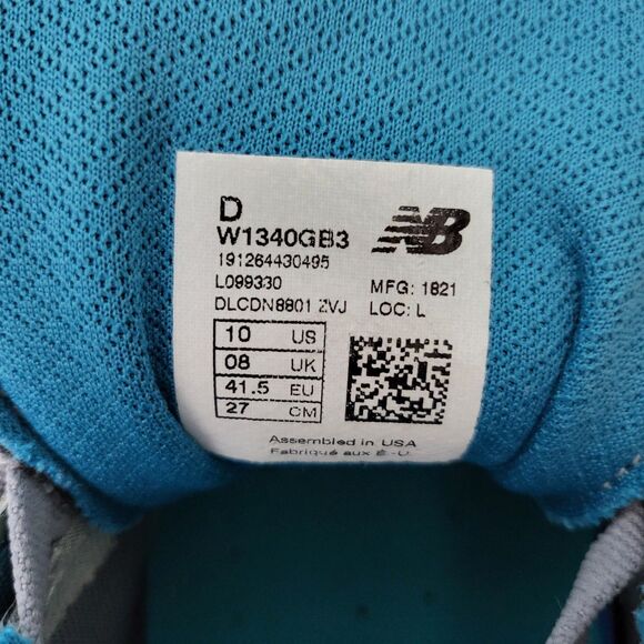 NEW BALANCE Running Shoes Womens 10 D Wide Stability Support 1340v3 Athletic - Picture 12 of 12